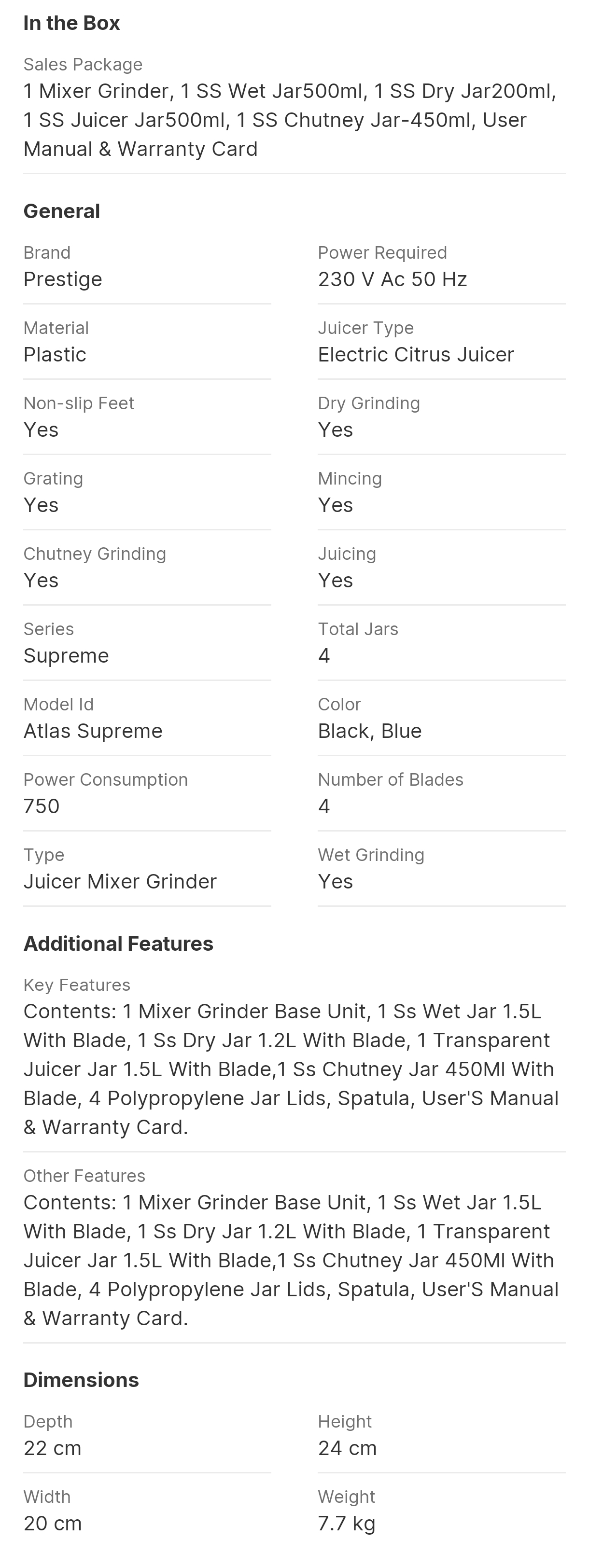 Description